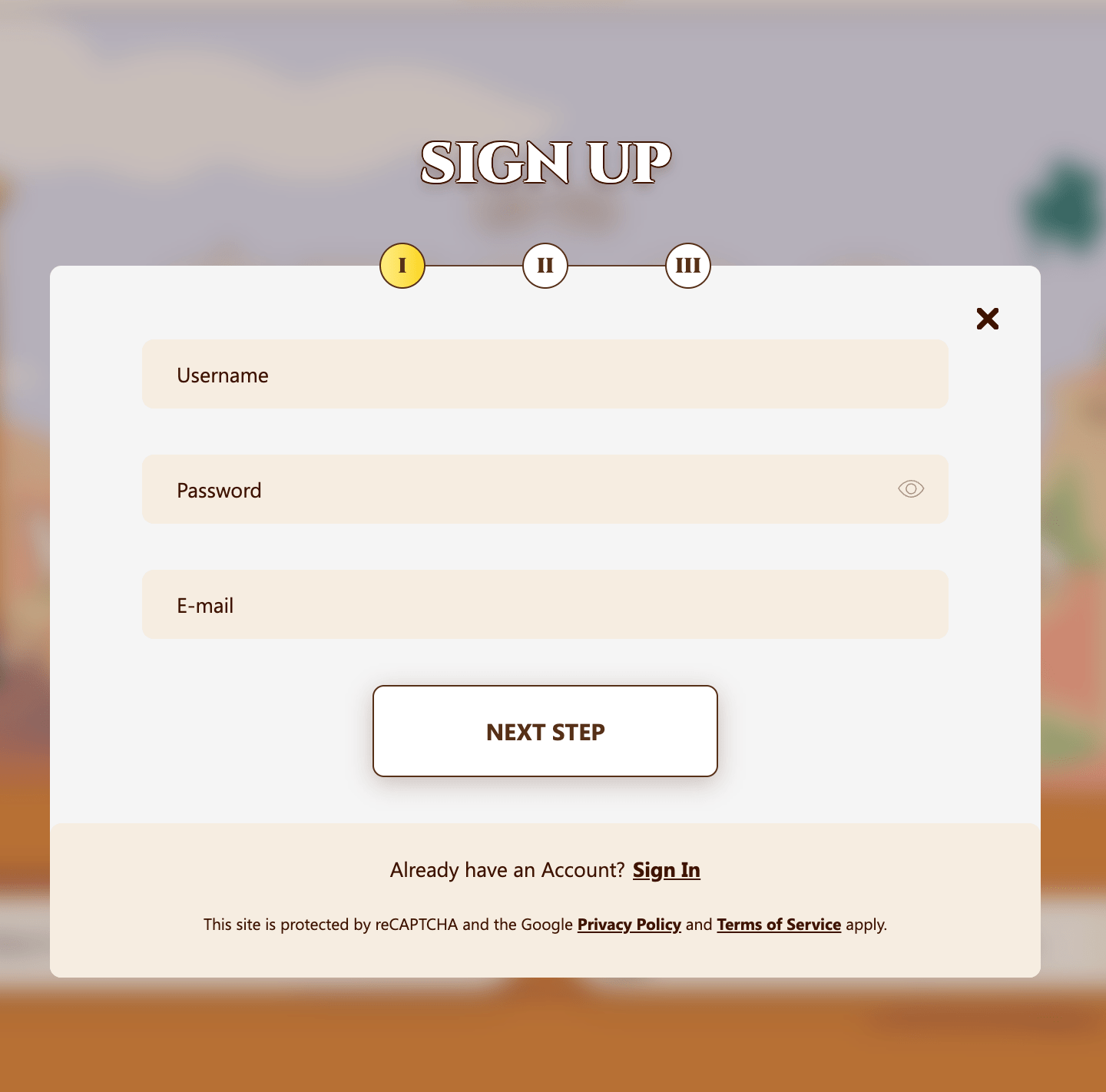 Slots Empire Login